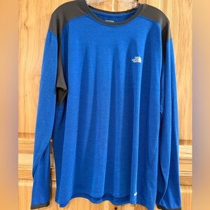 Men’s The North Face Long Sleeve Vapor Wick Outdoor Activewear Relaxed Sporty